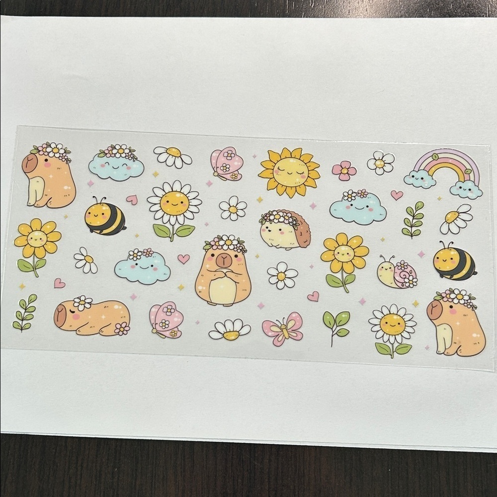 Cute Critters Cup Decal 235 - Picture 2 of 2